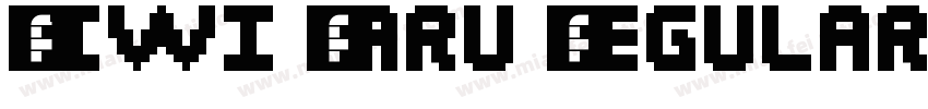 Kiwi Maru Regular字体转换